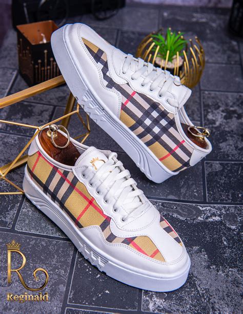 adidasi burberry barbati|Men’s Designer Sneakers .